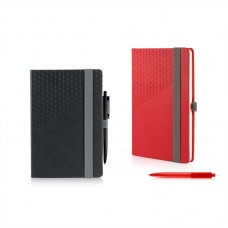 Geometric Notebook and Pen Set